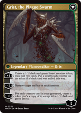 Grist, Voracious Larva // Grist, the Plague Swarm [MH3-251]