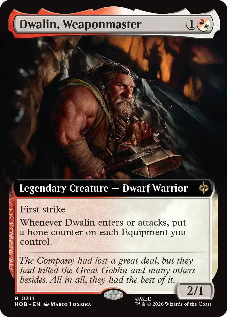 Dwalin, Weaponmaster [HOB-311]