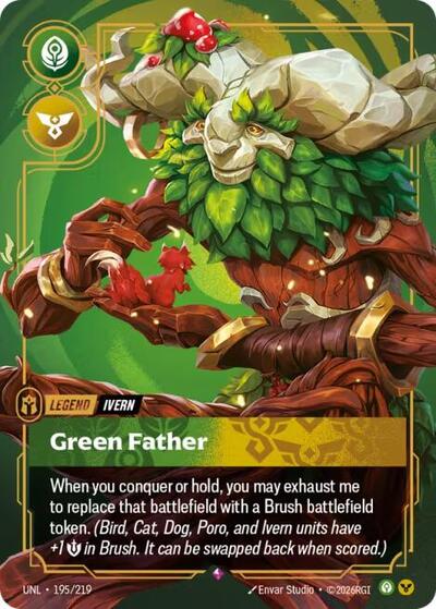 Ivern - Green Father (Rare) [UNL-195-R]