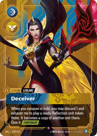 LeBlanc - Deceiver (Rare) [UNL-199-R]
