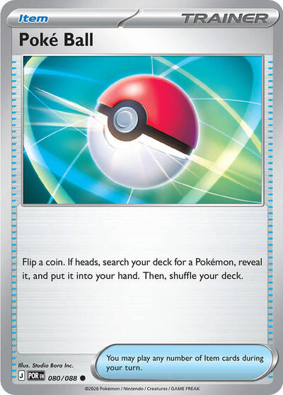Poke Ball - 080/088 (Common) [POR-080-C]
