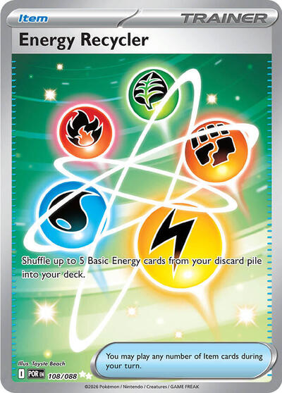 Energy Recycler - 108/088 (Ultra Rare) [POR-108-UR]