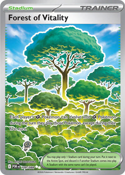Forest of Vitality - 109/088 (Ultra Rare) [POR-109-UR]