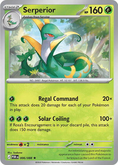 Serperior - 006/088 (Rare) [POR-006-R]