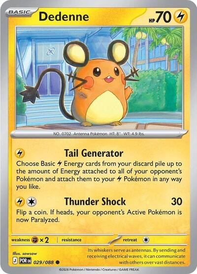 Dedenne - 029/088 (Common) [POR-029-C]