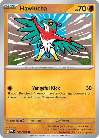 Hawlucha - 046/088 (Common) [POR-046-C]