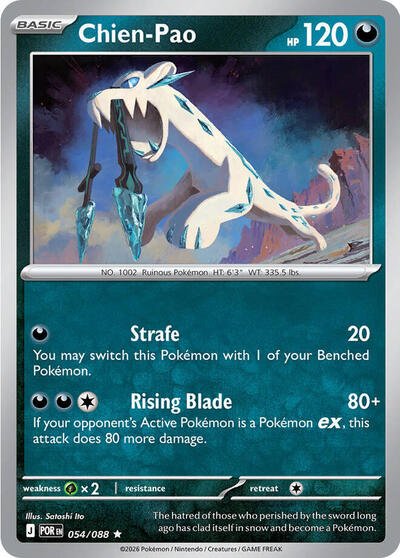 Chien-Pao - 054/088 (Rare) [POR-054-R]