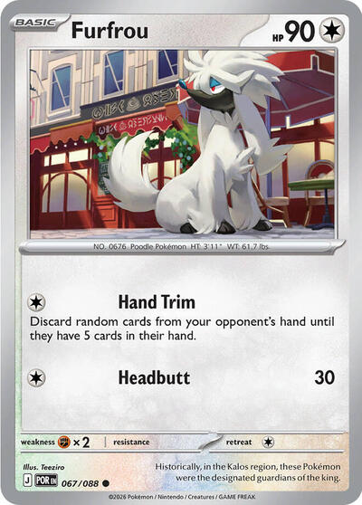 Furfrou - 067/088 (Common) [POR-067-C]