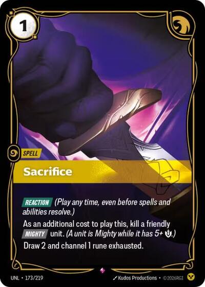 Sacrifice (Rare) [UNL-173-R]