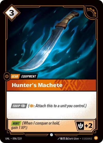 Hunter's Machete (Common) [UNL-096-C]