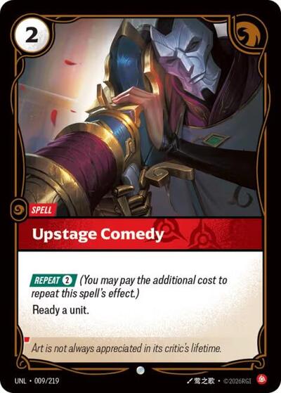 Upstage Comedy (Common) [UNL-009-C]