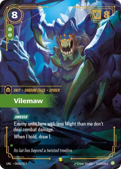 Vilemaw (Showcase) (Alternate Art) [UNL-060a-S-ALT]