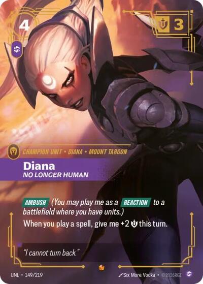 Diana - No Longer Human (Epic) [UNL-149-E]