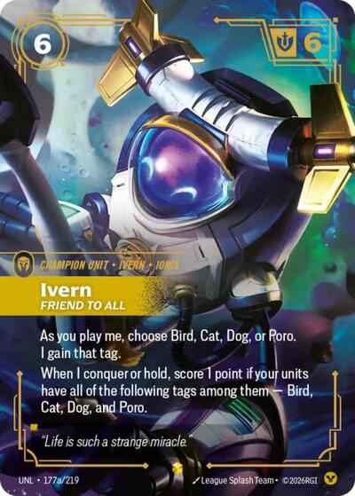 Ivern - Friend to All (Showcase) (Alternate Art) [UNL-177a-S-ALT]