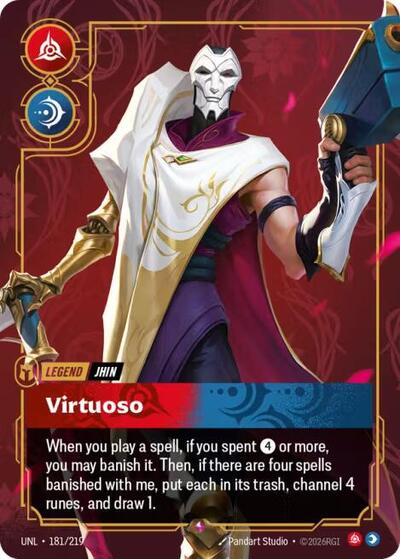 Jhin - Virtuoso (Rare) [UNL-181-R]