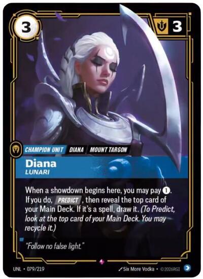 Diana - Lunari (Rare) [UNL-079-R]