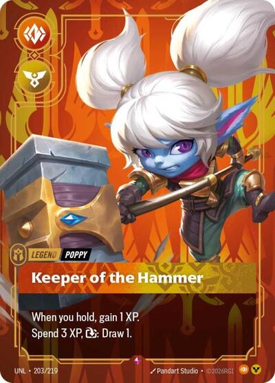 Poppy - Keeper of the Hammer (Rare) [UNL-203-R]