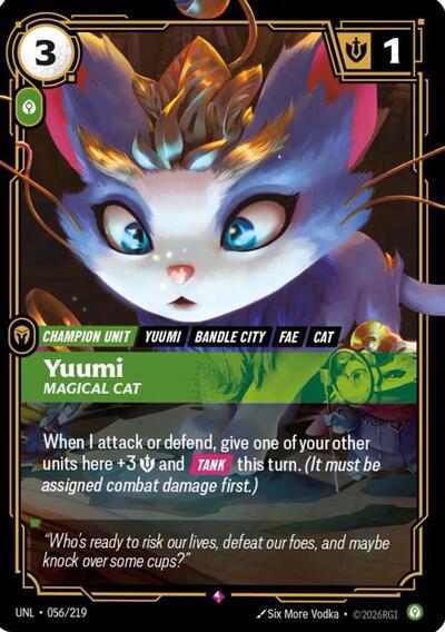 Yuumi - Magical Cat (Rare) [UNL-056-R]