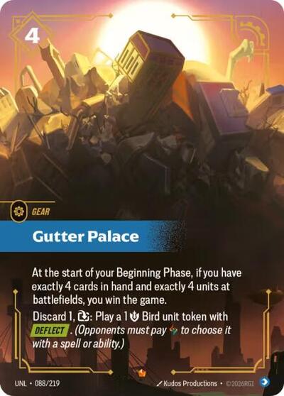 Gutter Palace (Epic) [UNL-088-E]
