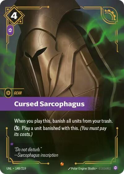 Cursed Sarcophagus (Epic) [UNL-148-E]