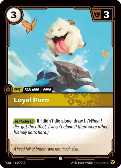 Loyal Poro (Common) [UNL-156-C]