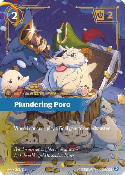 Plundering Poro (Showcase) [UNL-222-S]