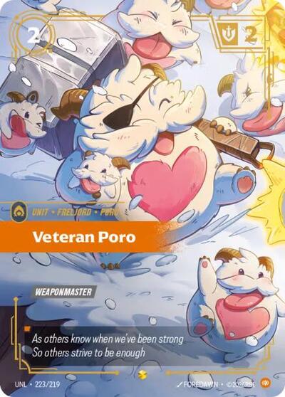Veteran Poro (Showcase) [UNL-223-S]