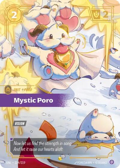 Mystic Poro (Showcase) [UNL-224-S]