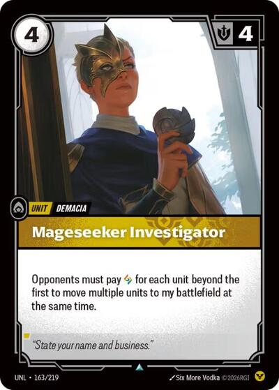 Mageseeker Investigator (Uncommon) [UNL-163-U]