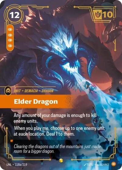 Elder Dragon (Showcase) (Alternate Art) [UNL-118a-S-ALT]