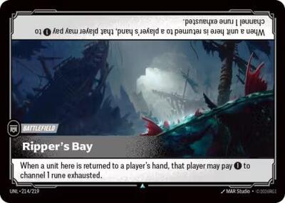 Ripper's Bay (Uncommon) [UNL-214-U]