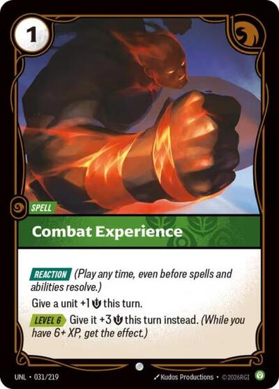 Combat Experience (Common) [UNL-031-C]