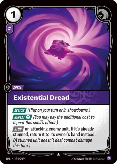 Existential Dread (Uncommon) [UNL-134-U]