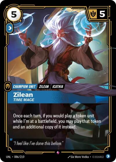 Zilean - Time Mage (Rare) [UNL-086-R]