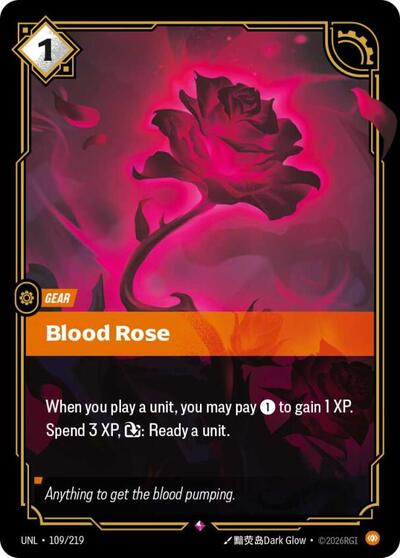 Blood Rose (Rare) [UNL-109-R]
