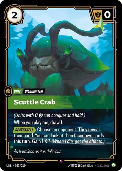Scuttle Crab (Rare) [UNL-053-R]
