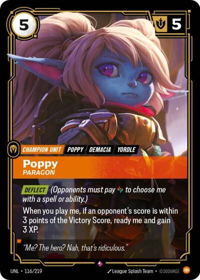Poppy - Paragon (Rare) [UNL-116-R]