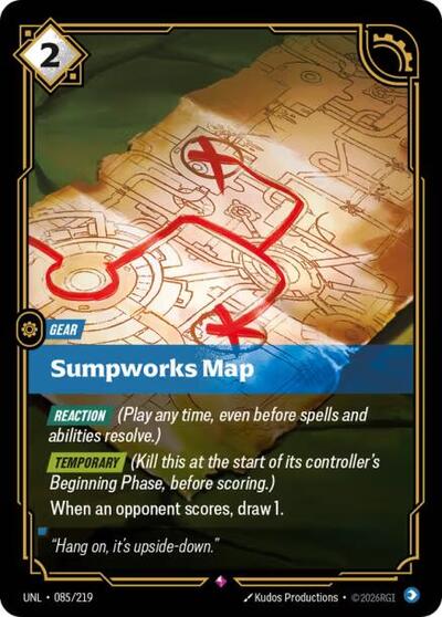Sumpworks Map (Rare) [UNL-085-R]