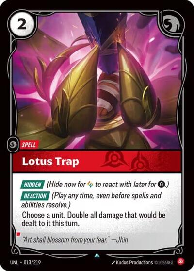 Lotus Trap (Uncommon) [UNL-013-U]