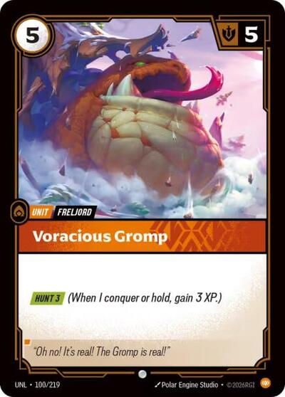 Voracious Gromp (Common) [UNL-100-C]