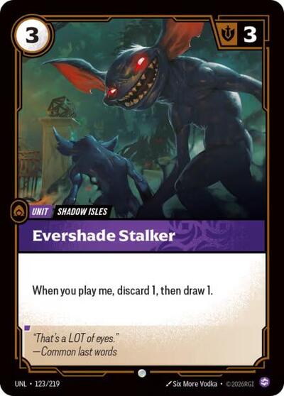 Evershade Stalker (Common) [UNL-123-C]