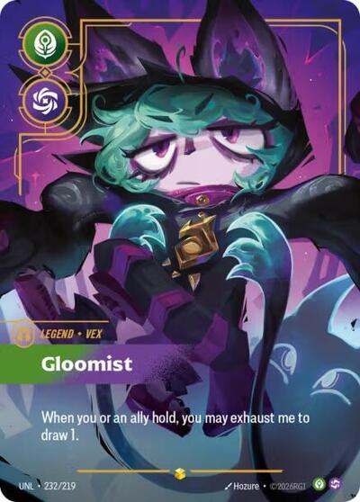 Vex - Gloomist (Showcase) [UNL-232-S]