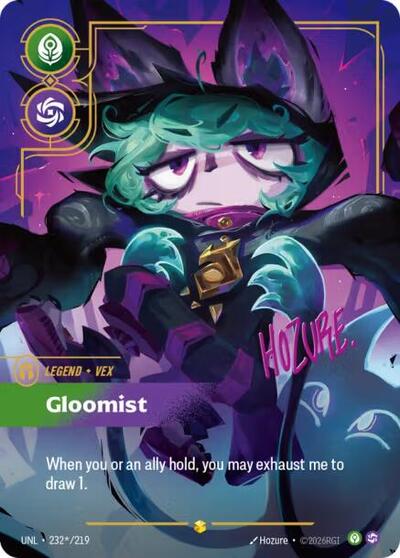 Vex - Gloomist (Showcase) (Signature) [UNL-232*-S-SIG]