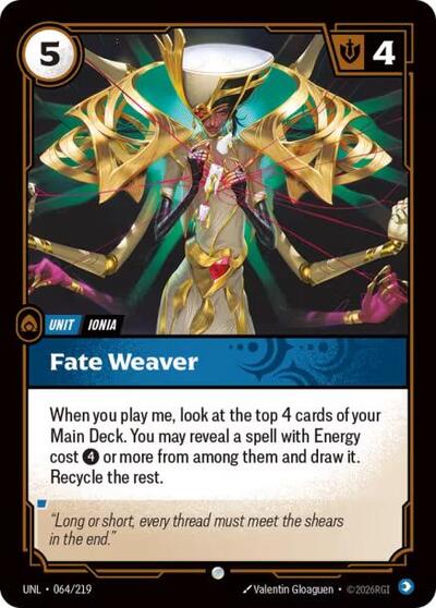 Fate Weaver (Common) [UNL-064-C]