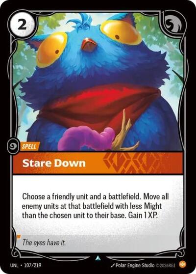 Stare Down (Uncommon) [UNL-107-U]