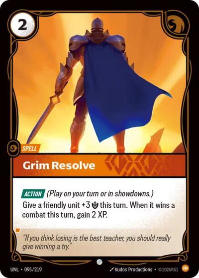 Grim Resolve (Common) [UNL-095-C]