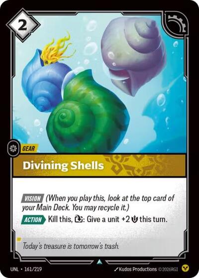 Divining Shells (Uncommon) [UNL-161-U]
