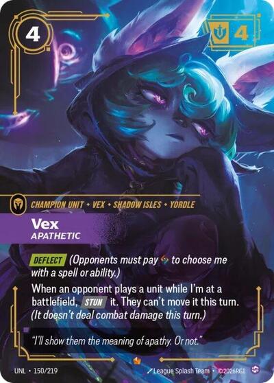 Vex - Apathetic (Epic) [UNL-150-E]