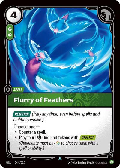 Flurry of Feathers (Uncommon) [UNL-044-U]
