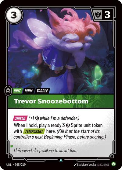 Trevor Snoozebottom (Uncommon) [UNL-048-U]